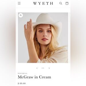 Wyeth Cowboy Hat